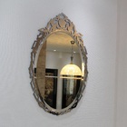 Espelho Decorativo Veneziano Pegui  38x60 3868 Prata