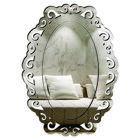 Espelho Decorativo Veneziano Pegui  43x60 3804 Prata