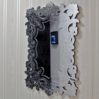 Espelho Decorativo Veneziano Sala Quarto 38100 55x83 Prata