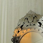 Espelho Decorativo Veneziano Sala Quarto 43x81 3890 Prata