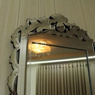 Espelho Decorativo Veneziano Sala Quarto 50x77 3883 Prata
