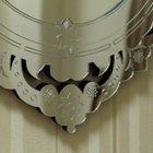 Espelho Decorativo Veneziano Sala Quarto 50x82 3887 Prata