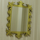 Espelho Decorativo Veneziano Sala Quarto 55x80 3866 Prata