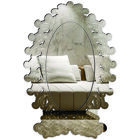 Espelho Decorativo Veneziano Sala Quarto 56x82 38102 Prata