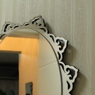 Espelho Decorativo Veneziano Sala Quarto 58x76 3876 Prata