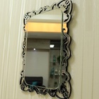 Espelho Decorativo Veneziano Sala Quarto 59x81 3870 Prata