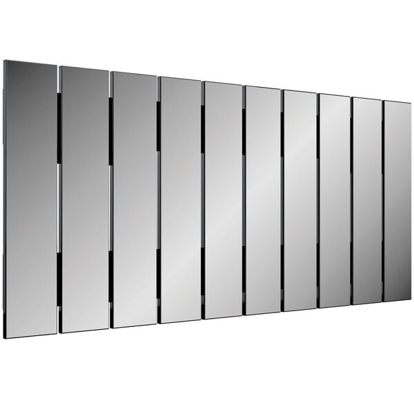 Espelho Decorativo Vertical Winter D03 150 Cm Moldura Preto B