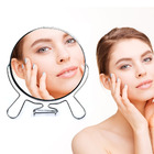 Espelho Dupla Face 8 Polegadas De Mesa Com Aumento Kit 5 Uni