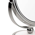 Espelho Dupla Face Aumento Classic Mor Inox