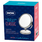 Espelho Dupla Face Aumento Classic Mor Inox