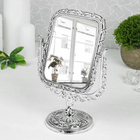 Espelho Dupla Face De Mesa Rosto Maquiagem Vintage Decorativo