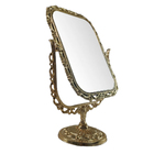 Espelho Dupla Face Rosto Mesa Maquiagem Facial Vintage Decora