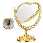 Espelho Duplo De Mesa Vintage Penteadeira Giratorio Banheiro