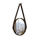 Espelho Emoldurado Aleff Marrom