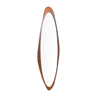 Espelho Emoldurado Antique Freijó 100x40cm