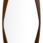 Espelho Emoldurado Antique Freijó 134x47cm Oval