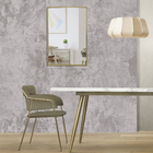 Espelho Emoldurado Barcelona Pinus  60x40 Cm Retangular