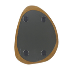 Espelho Emoldurado Gringa Freijó P 84x64cm Orgânico