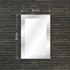 Espelho Existence 90pt 60cm X 90cm Preto/espelhado