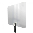 Espelho Funcional Hook Branco Alça Preta 50x50 Cm Quadrado