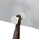 Espelho Funcional Hook Branco Alça Rajada 50x50 Cm Quadrado