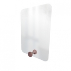 Espelho Funcional Hook Rosa  60x40 Cm