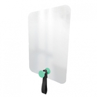 Espelho Funcional Hook Verde Alça Preta 60x40 Cm Retangular