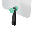 Espelho Funcional Hook Verde Alça Preta 60x40 Cm Retangular