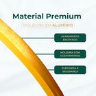 Espelho Grande Com Moldura Metal Base Reta Corpo Inteiro 150