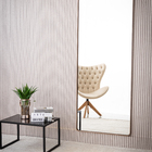 Espelho Grande Corpo Inteiro De Parede Retangular Com Moldura