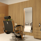 Espelho Grande Corpo Inteiro De Parede Retangular Com Moldura