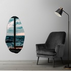 Espelho Grande Decorativo 120 X 60 Lapidado Orgânico Luxo Com