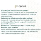 Espelho Grande Decorativo Lapidado  Moderno 100x40cm Luxo - S