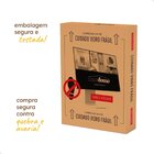 Espelho Grande Decorativo Orgânico Pinterest 60x80 Moai Preto