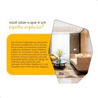 Espelho Grande Decorativo Orgânico Pinterest 60x80 Moai Preto