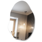 Espelho Grande Organico Lapidado Decorativo Sala Hall Parede