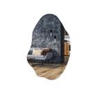 Espelho Grande Organico Lapidado Decorativo Sala Hall Parede