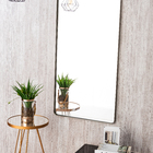 Espelho Grande Retangular Com Moldura Metal Banheiro Quarto S