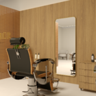 Espelho Grande Retangular Com Moldura Metal Banheiro Quarto S