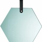 Espelho Hexágono Em Vidro Fumê 27x26 Cm M02 - D'rossi