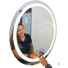 Espelho Iluminado 70 Cm Led frio Botão Touch Bluetooth Som To