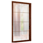 Espelho Imperador 53,3cmx57,4cmx3mm Com 2 Pares Zanzini