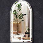 Espelho Jateado Arco Janelinha Iluminado Com Led Frio - 60x15