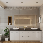 Espelho Jateado Com Led 50x90 Lapidado Neutro