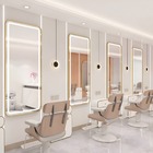 Espelho Jateado Com Led Grande Corpo Inteiro Com Moldura Com