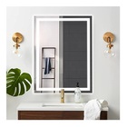 Espelho Jateado Iluminado Com Led Frio 50x70cm