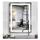 Espelho Jateado Iluminado Com Led Frio 60x80cm