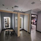 Espelho Jateado Iluminado Com Led Frio E Touch 140x100cm Vert