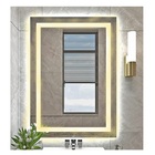 Espelho Jateado Iluminado Com Led Quente 50x70cm