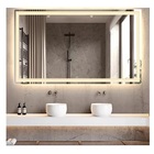 Espelho Jateado Iluminado Com Led Quente 60x100cm